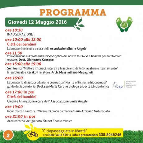 Programma Itria Green Days