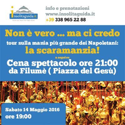 Non è vero ... ma ci credo! Tour + cena