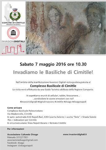 Invasioni Digitali al Cimitile e Happy Hour Santa Chiara