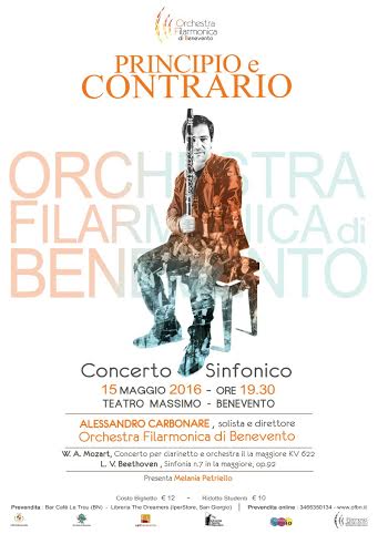 Principio e Contrario - Concerto Sinfonico con il M° Alessandro Carbonare