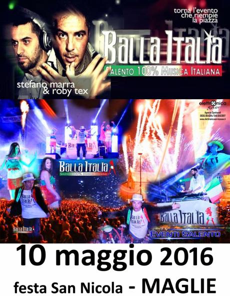 BALLA ITALIA tour 2016