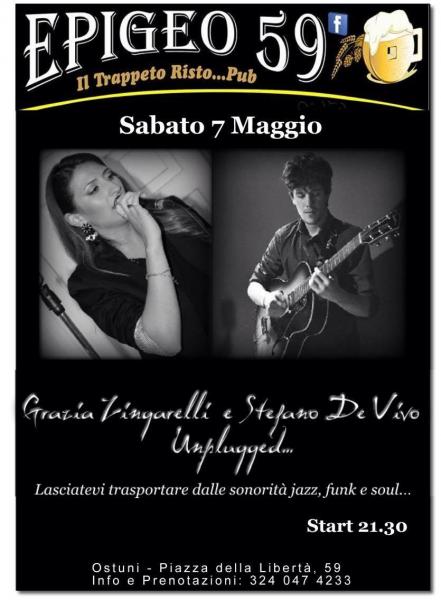 Grazia Zingarelli e Stefano De Vivo Unplugged live all'Epigeo59
