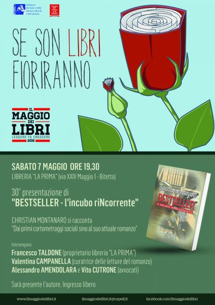 30° presentazione di "Bestseller - l'incubo riNcorrente"