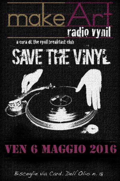 SAVE THE VINYL. Radio Vinyl @makeArt Bisceglie