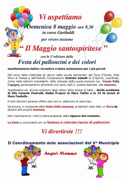 Festa dei palloncini e dei colori