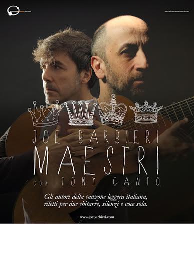 Joe Barbieri in "Maestri". Con Tony Canto