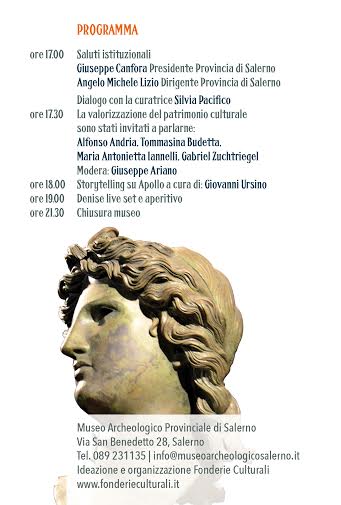 Apollo “torna” al Museo Archeologico di Salerno