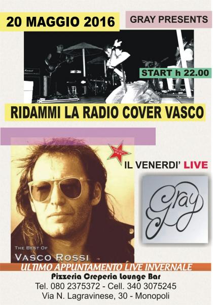 Ridammi la Radio live Vasco