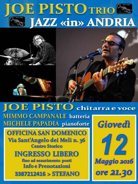 Joe Pisto Trio
