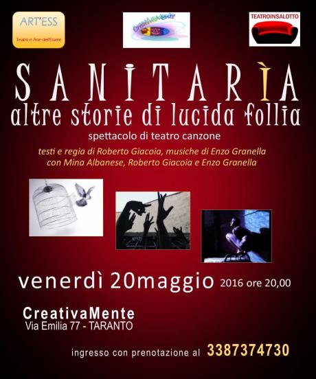 SANITARÌA, altre storie di lucida follia