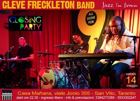 The Reverend Cleve Freckleton & band in concerto (U.K.) - Genere: Funk/Soul