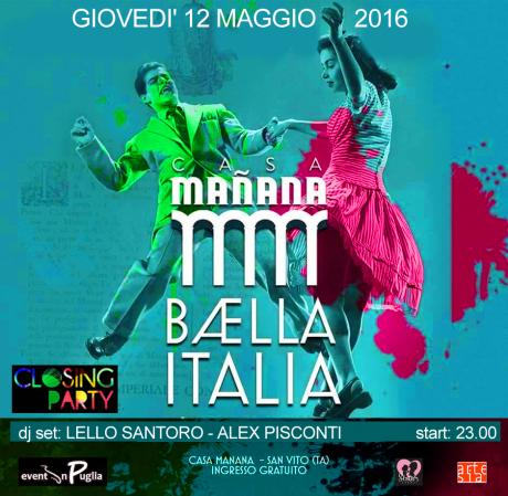 Baella Italia,  la più bella musica italiana selezionata da Alex Pisconti & Lello Santoro
