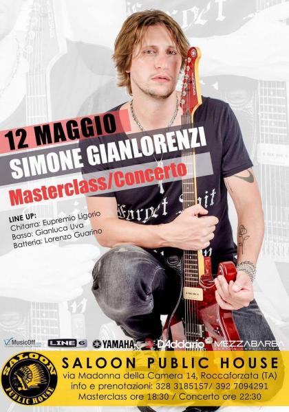 Simone Gianlorenzi Masterclass / Concerto SALOON PUBLIC HOUSE