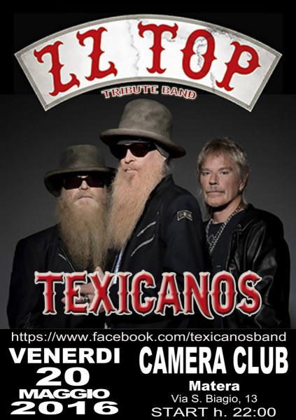 TEXICANOS LIVE al Camera Club