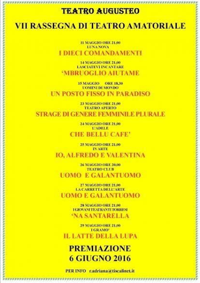 VII Rassegna di Teatro Amatoriale - Mbruoglio aiutame