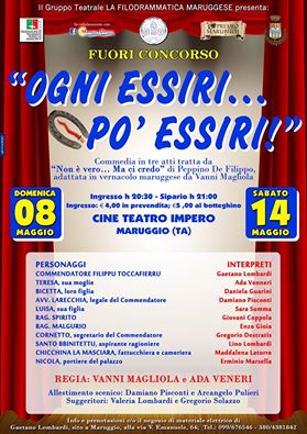Premio Marubium 2016- Ogni Essiri... Po' Essiri!!!