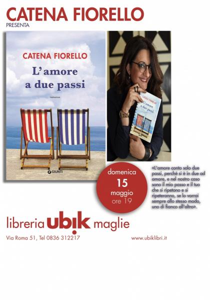 Catena Fiorello alla Libreria Ubik di Maglie