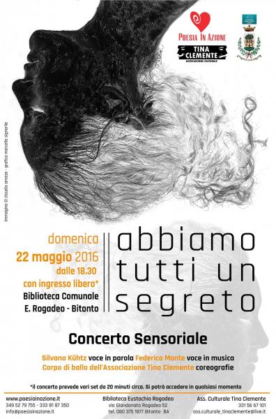Concerto sensoriale ABBIAMO TUTTI UN SEGRETO