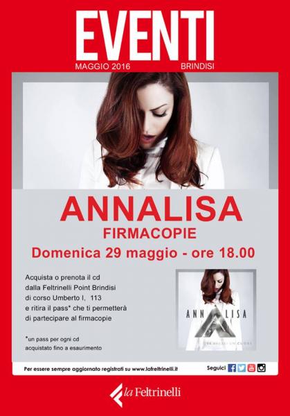 Firmacopie con Annalisa