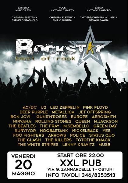 Esordio di Rockstar!!! Live