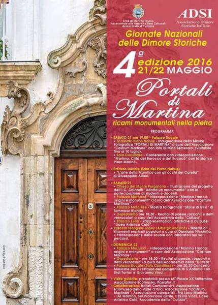 Giornate Nazionali delle Dimore Storiche - Martina Franca
