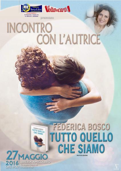Incontro con Federica Bosco, autrice di "Tutto quello che siamo"
