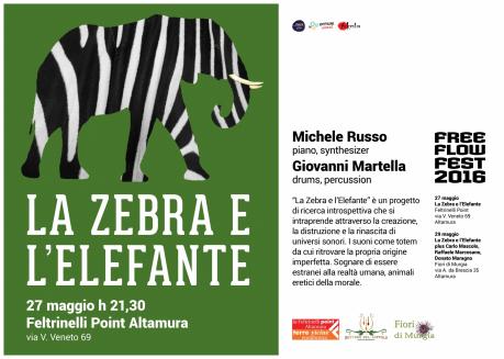 Concerto di musica improvvisata - La Zebra e l'Elefante