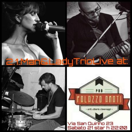 2.1 Man and Lady Trio at Palazzo Amati