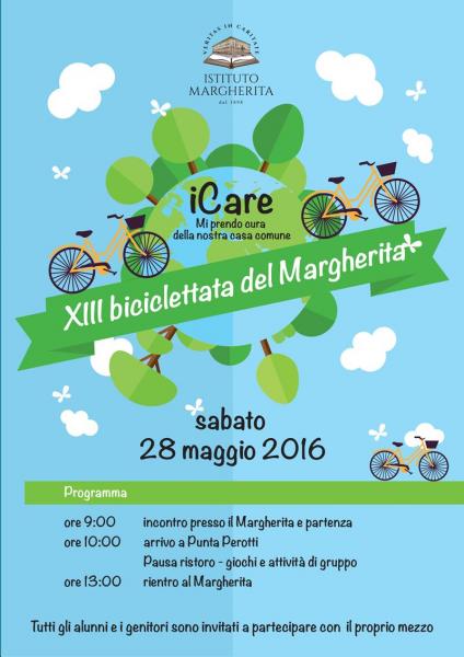 13^ edizione della biciclettata dell'Istituto Margherita