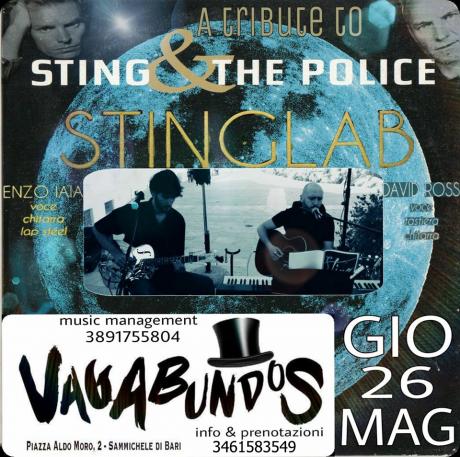 Vagabundos presents: StingLab - A Tribute to Sting & The Police