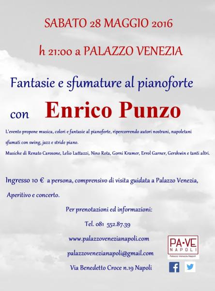 Enrico Punzo "fantasie e sfumature al pianoforte"