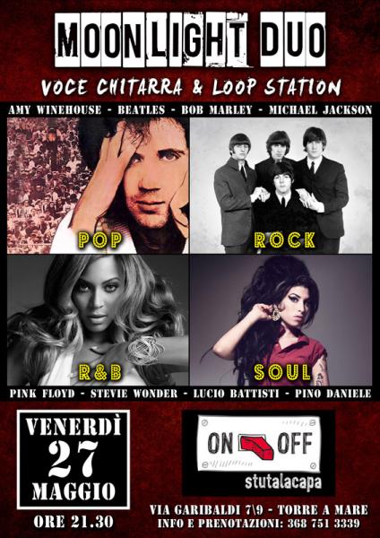 Moonlight duo live all'On-off stutalacapa, Torre a Mare
