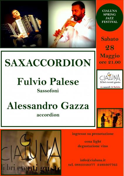 Saxaccordion - Fulvio Palese e Alessandro Gazza in concerto