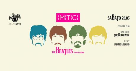 Al via l’estate de “La Lampara” con I MITICI “The Beatles special edition”, tante le novità musicali e gastronomiche per la bella stagione