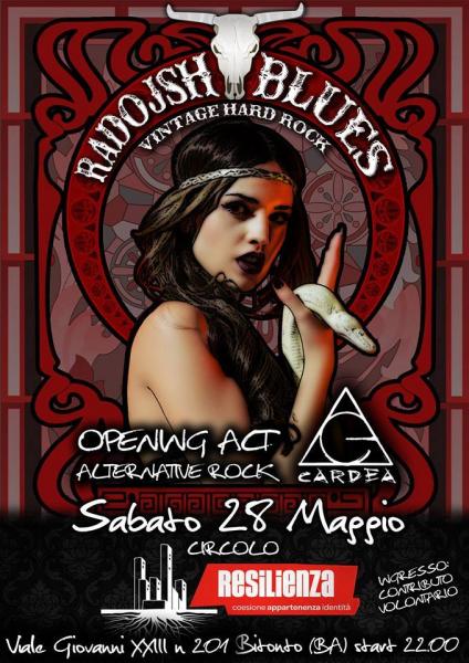 Radojsh blues e Cardea live at Resilienza