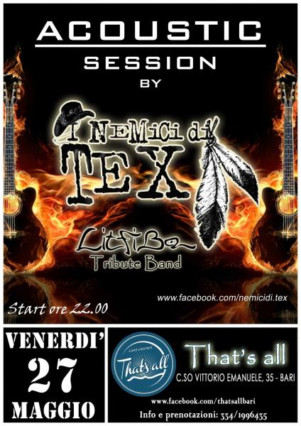 Cover band dei Litfiba - I nemici di Tex live