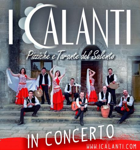 I CALANTI pizzica live tour 2016