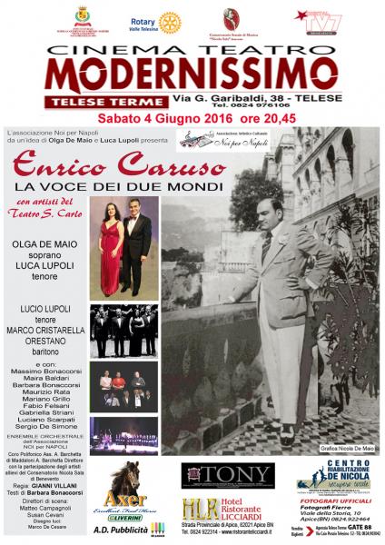 Enrico Caruso la Voce dei due Mondi