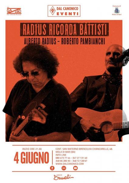 Radius ricorda Battisti