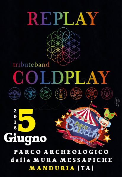 Replay Tribute Coldplay in Concerto