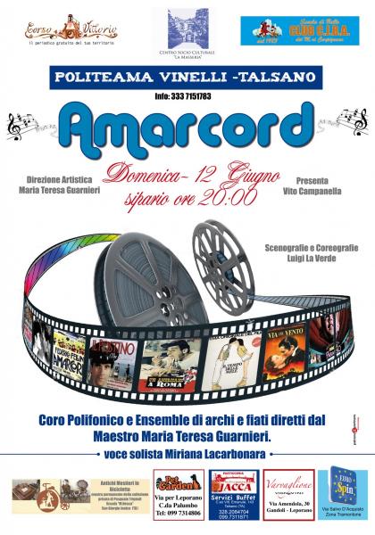 AMARCORD - Concerto del Coro Polifonico "La Masseria" e Ensemble di archi e fiati