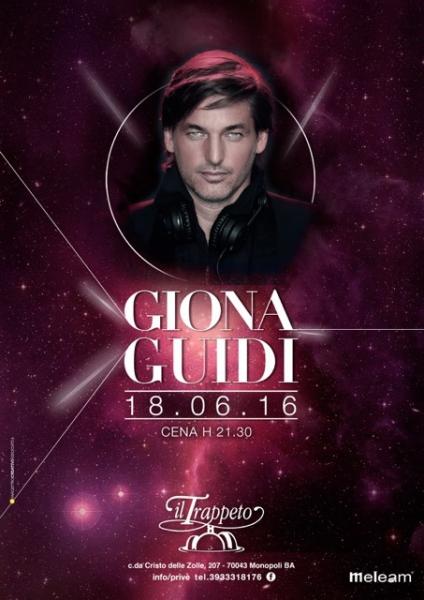 Sabato 18.06 Giona Guidi dj a "Il Trappeto" Summer 2016