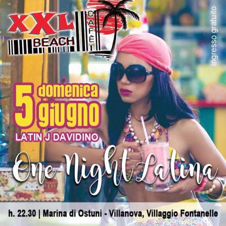 One Night Latina at XXL BEACH CAFE Latin J Davidino