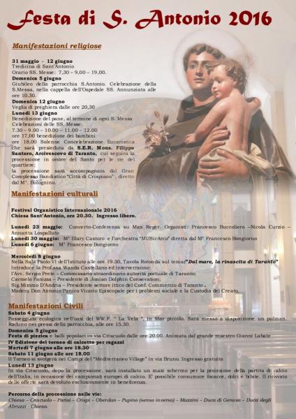 Festa di Sant'Antonio 2016