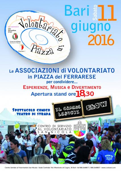 X ed. Volontariato in Piazza