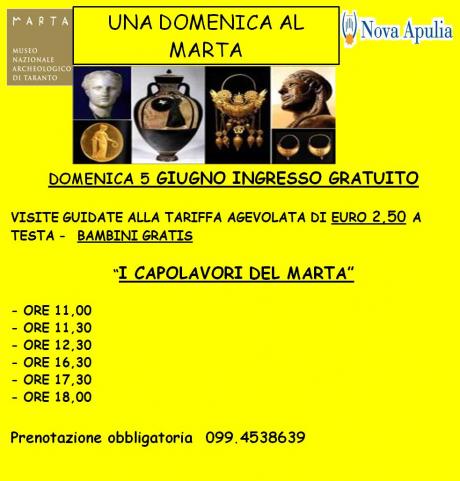 Una Domenica al MarTa