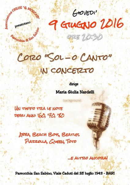 Coro "Sol-o Canto" in concerto