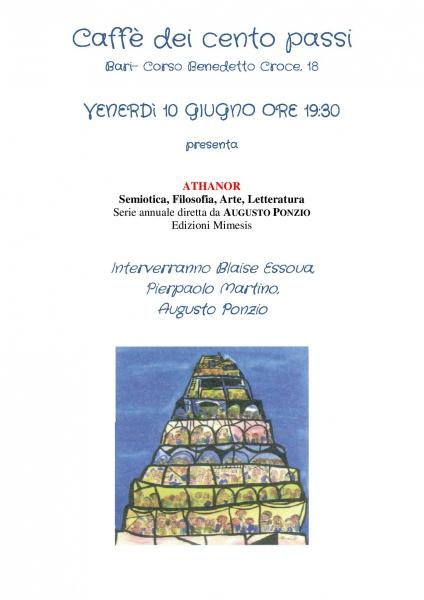 "ATHANOR", Semiotica, Filosofia, Arte, Letteratura. Serie annuale diretta da Augusto Ponzio