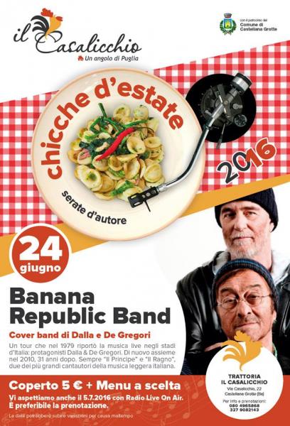 BANANA REPUBLIC BAND- cover band di Dalla e De Gregori