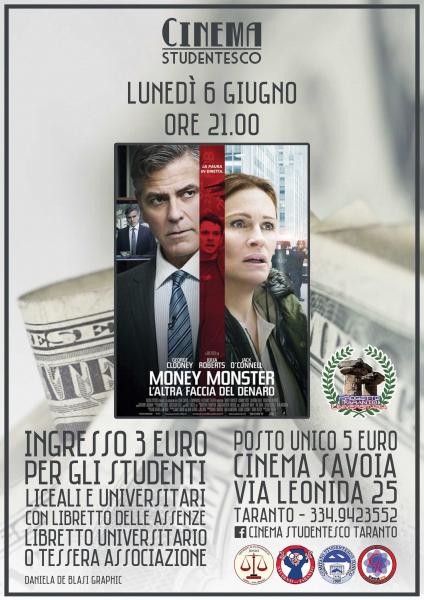 "Money Monster" in rassegna al cinema Savoia